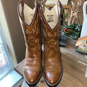 Girls Old West Boots sz 13